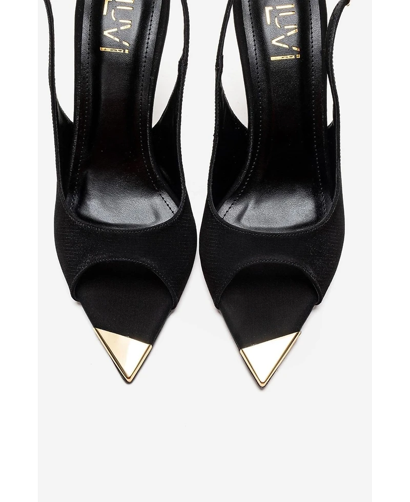Prologue Shoes women's Amore Slingback Stiletto Pump