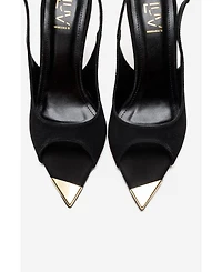 Prologue Shoes women's Amore Slingback Stiletto Pump