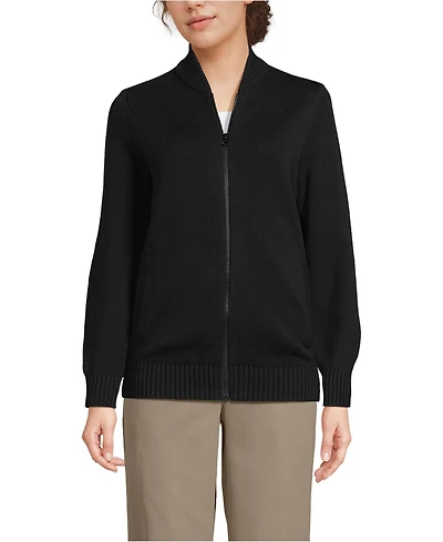 Lands' End Men's Adult Legacy Full Zip Cardigan