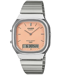 Casio Men's Analog-Digital Stainless Steel Watch 35.8mm