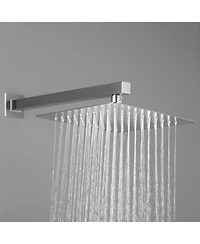 Midola 10 inch Shower Head Bathroom Luxury Rain Mixer Shower Complete Combo Set Wall Mounted