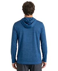 Spyder Men's Classic Heather Hooded Long-Sleeve Rashguard