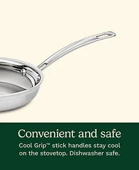Cuisinart MultiClad Pro Stainless 2-Pc Skillet Set
