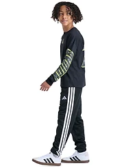 adidas Boys' 8-20 Long-Sleeve T-Shirt