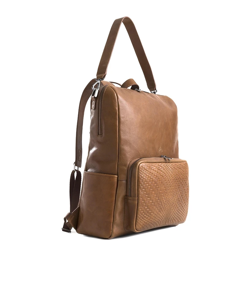Velez Saba Top Grain Leather Mini Backpack Shoulder Bag Purse