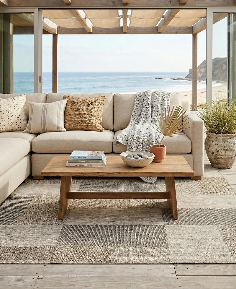 Lr Home Oliva Oliva-114 5' x 7' Outdoor Area Rug