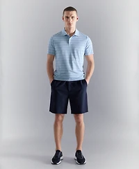 Mango Men's Coolmax Slim-Fit Striped Polo Shirt