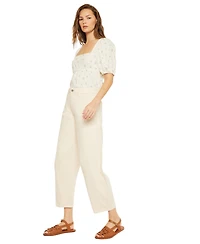 KanCan Women's Addison High Rise Horseshoe Jeans