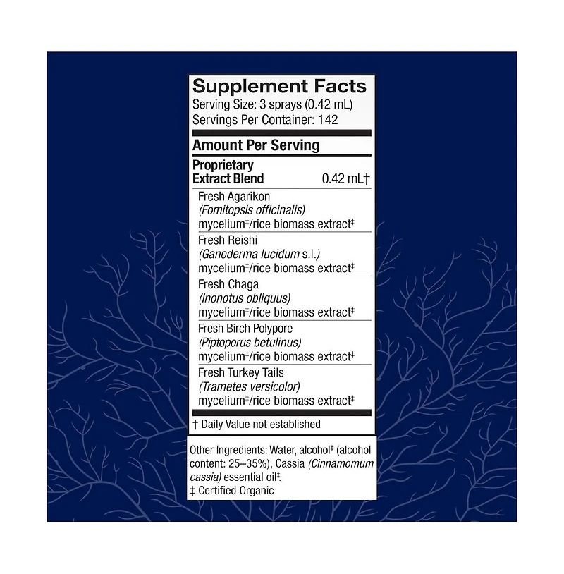 Host Defense MycoShield Throat Spray - Immune Health Support Dietary Mushroom Supplement with Chaga, Reishi