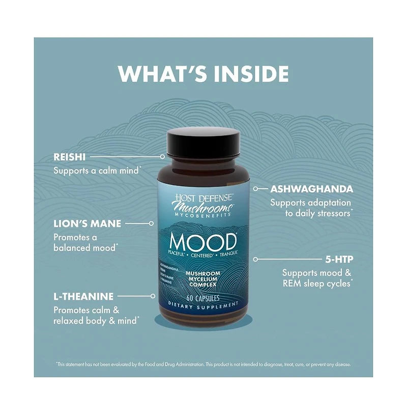 Host Defense MycoBenefits Mood Capsules