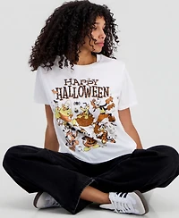 Juniors' Disney Halloween Crewneck Tee