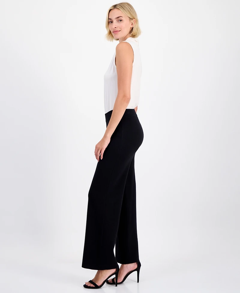 Anne Klein Women's Straight Leg Knit Pants