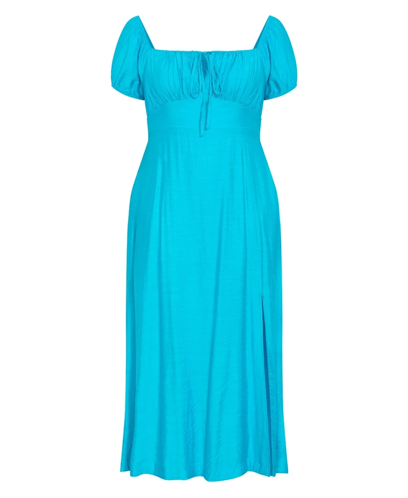 City Chic Women's Abbigail Split Maxi Dress