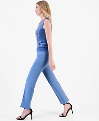 Anne Klein Petite Pull-On Slash Pocket Trouser Pants
