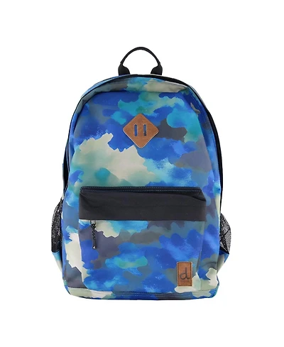 Deux par Deux Little Boy Camouflage Durable Spacious Multi Compartment Backpack