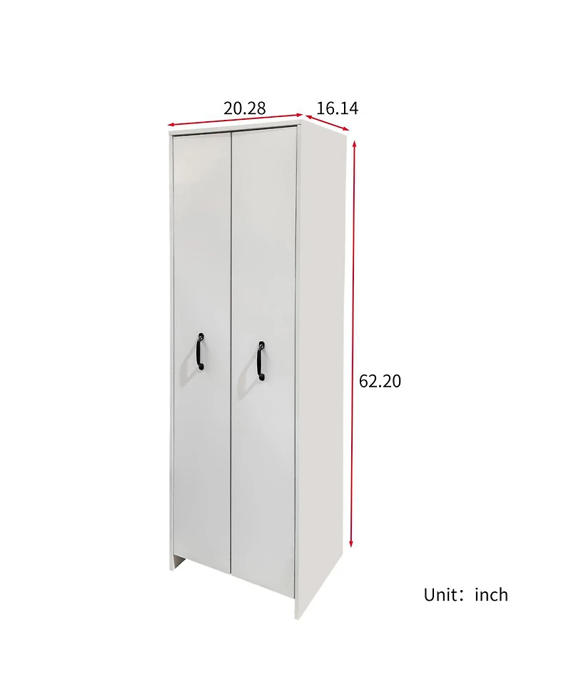 Streamdale Furniture 4-Tier Sliding Door Bookcase with Hidden Storage and Wheels