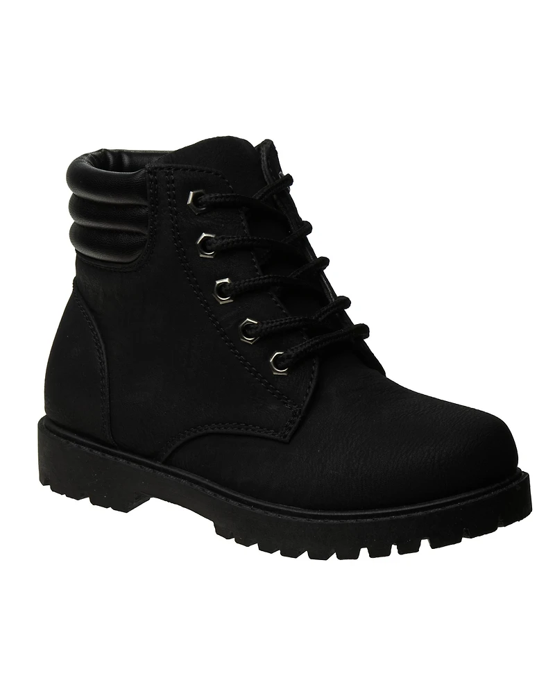 Rugged Bear Toddler Casual Boots Unisex Durable Lace Up Comfort Design