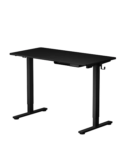 FlexiSpot Adjustable Standing Desk with Memory Controls Hooks and Storage Box Quick Install