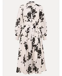 Phase Eight Women's Natalie Floral Belted Shirt Dress