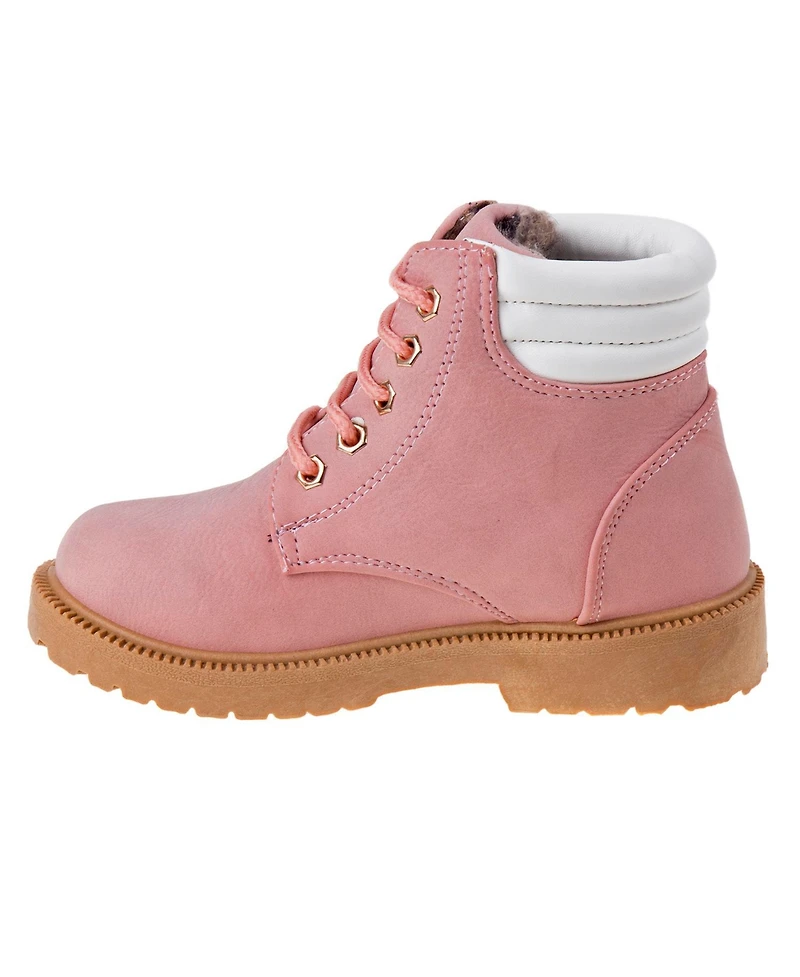 Rugged Bear Casual Boots for Toddlers Unisex Durable Lace Up Comfort Design