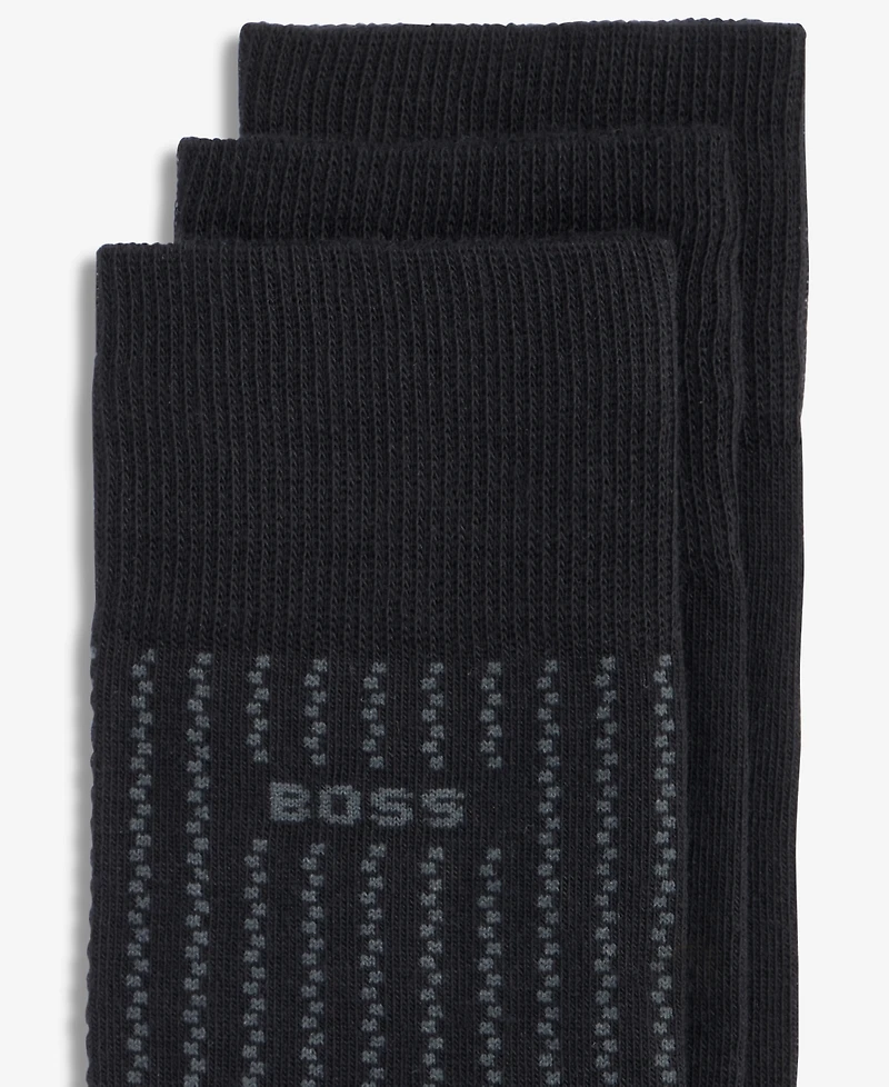 Boss by Hugo Boss Men's Minicube Detail Socks