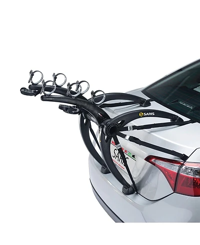 Saris Bike Racks, Bones Car Trunk Bicycle Rack Carrier, Mounts 3 Bikes