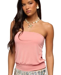 Edikted Women's Lanah Back Cutout Strapless Top