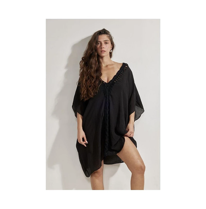 Gottex Beach Life Women's Corfu Short Kaftan Cover-Up