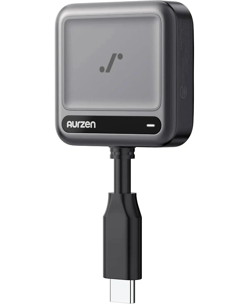 Aurzen Mini Wireless Transmitter for Projector, Requires Usb-c with Dp Alt Mode Output, Compatible with Mobile Phone/Laptop/Tablet/Switch