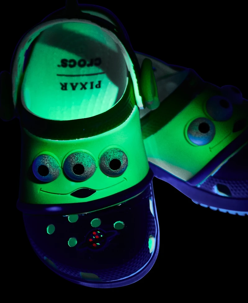 Crocs x Toy Story Toddler Kids' Alien Classic Clogs from Finish Line