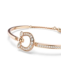 Swarovski Rose Gold-Tone Plated Symbolica Bangle Bracelet