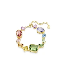 Swarovski Gold-Tone Plated Gema Bracelet
