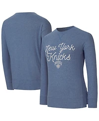 Concepts Sport Women's Royal New York Knicks Rigor Long Sleeve Jersey T-Shirt