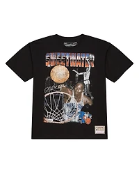 Mitchell & Ness Men's Nathaniel Clifton Black New York Knicks 75th Anniversary Pioneers Player T-Shirt