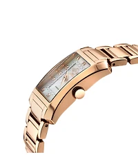 GV2 by Gevril Women's Luino Swiss Quartz Diamond Ip Stainless Steel Bracelet Watch