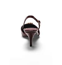 Prologue Shoes Women's Yvella Buckle Pointed Toe Stiletto Pump