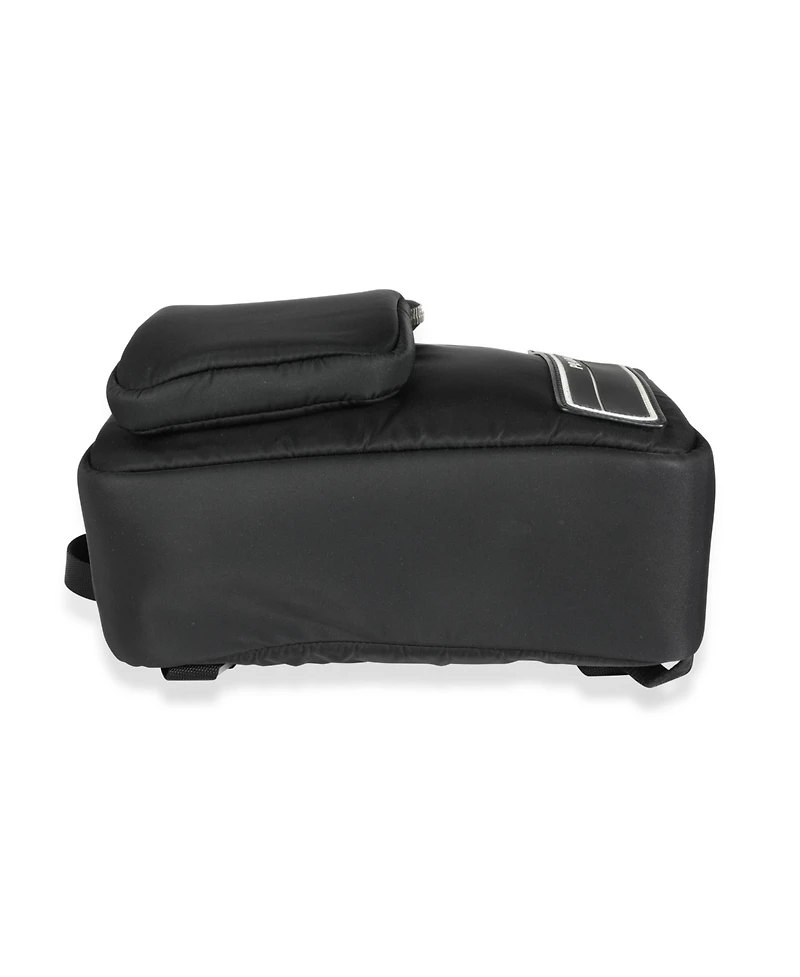 Pre-Owned Prada Black Tessuto Pocket Nylon Technical Backpack