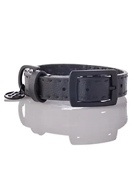 Pet Passion Rein The Saddle Stitch Faux Leather Collar