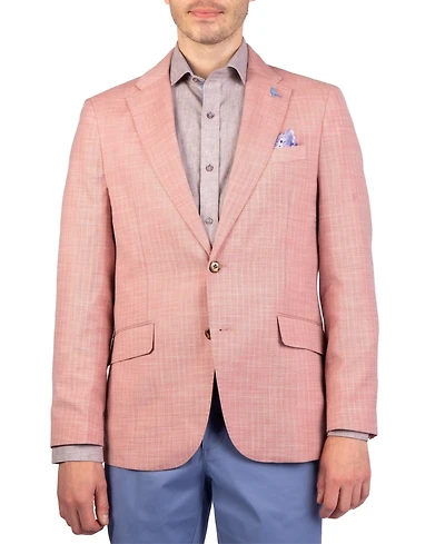 Tailorbyrd Men Solid Dobby Sport Coat
