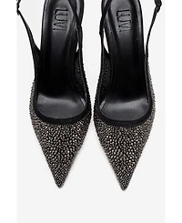 Prologue Shoes Women's Frea Slingback Stiletto Pump