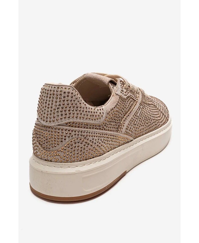 Prologue Shoes Berina Embellished Sneaker