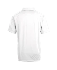 Cutter & Buck Men's White New York Yankees Prospect Textured Stretch Big Tall Polo Shirt
