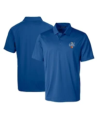 Cutter & Buck Men's Blue Arnold Palmer Invitational Prospect Textured Stretch Polo Shirt