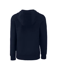 Cutter & Buck Men's Navy Los Angeles Dodgers Stars Stripes Roam Eco Half-Zip Pullover Hoodie