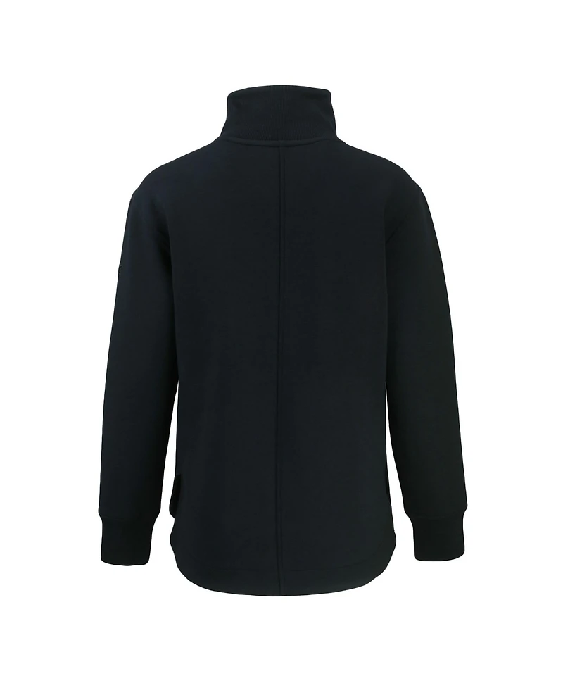 Cutter & Buck Women's Black Los Angeles Dodgers Roam Eco Full-Zip Jacket