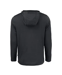 Cutter & Buck Men's Los Angeles Dodgers Coastline Epic Comfort Eco Hoodie Long Sleeve T-Shirt