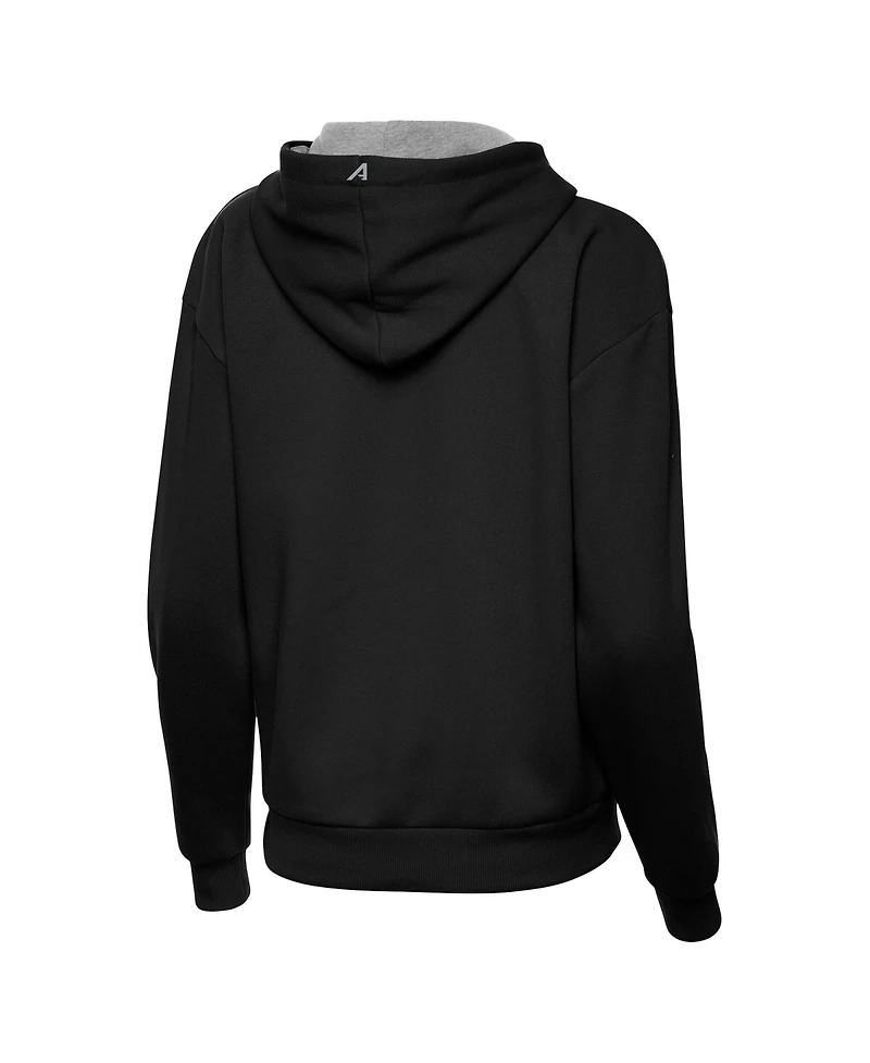 Antigua Women's Black Golden State Valkyries Victory Pullover Hoodie