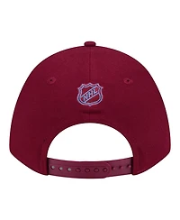 New Era Men's Burgundy Colorado Avalanche 9FORTY M-Crown Adjustable Hat