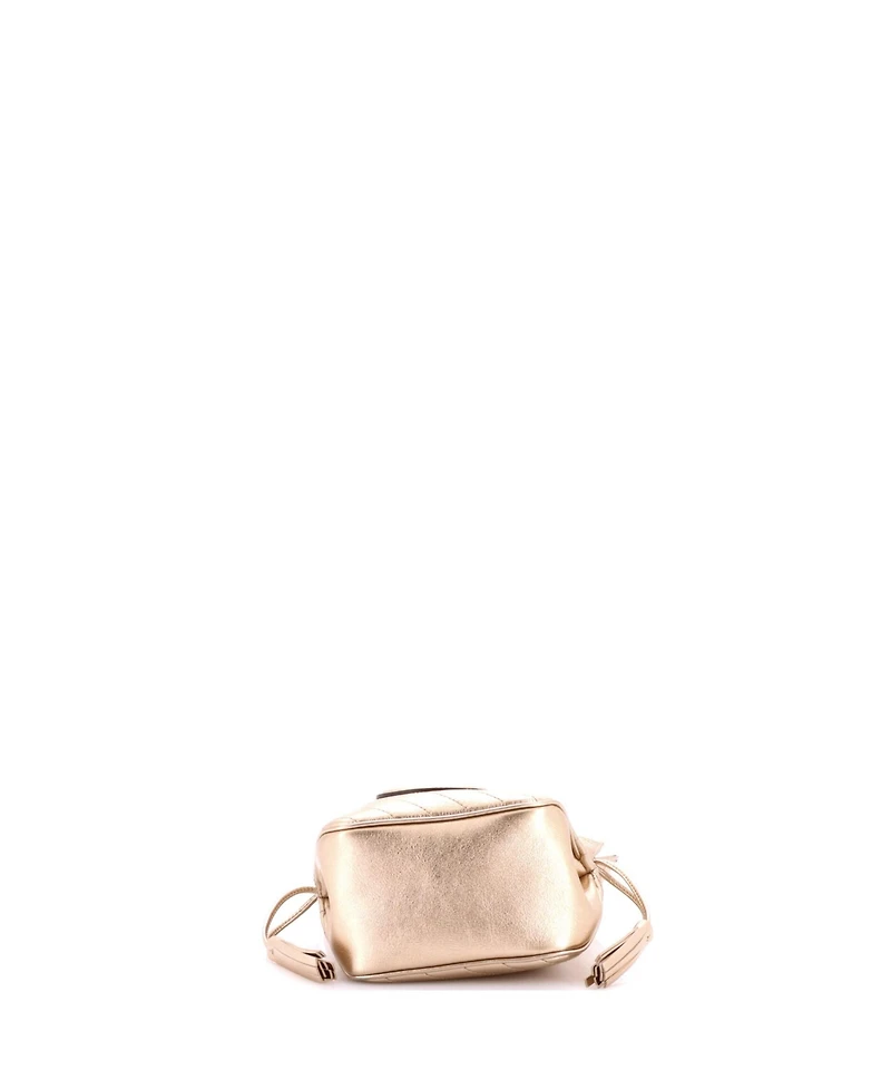 Pre-Owned Gucci Mini Blondie Nm Bucket Bag Diagonal Quilted Leather