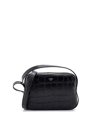 Pre-Owned Celine Mini Horizontal Phone Pouch Embossed Leather